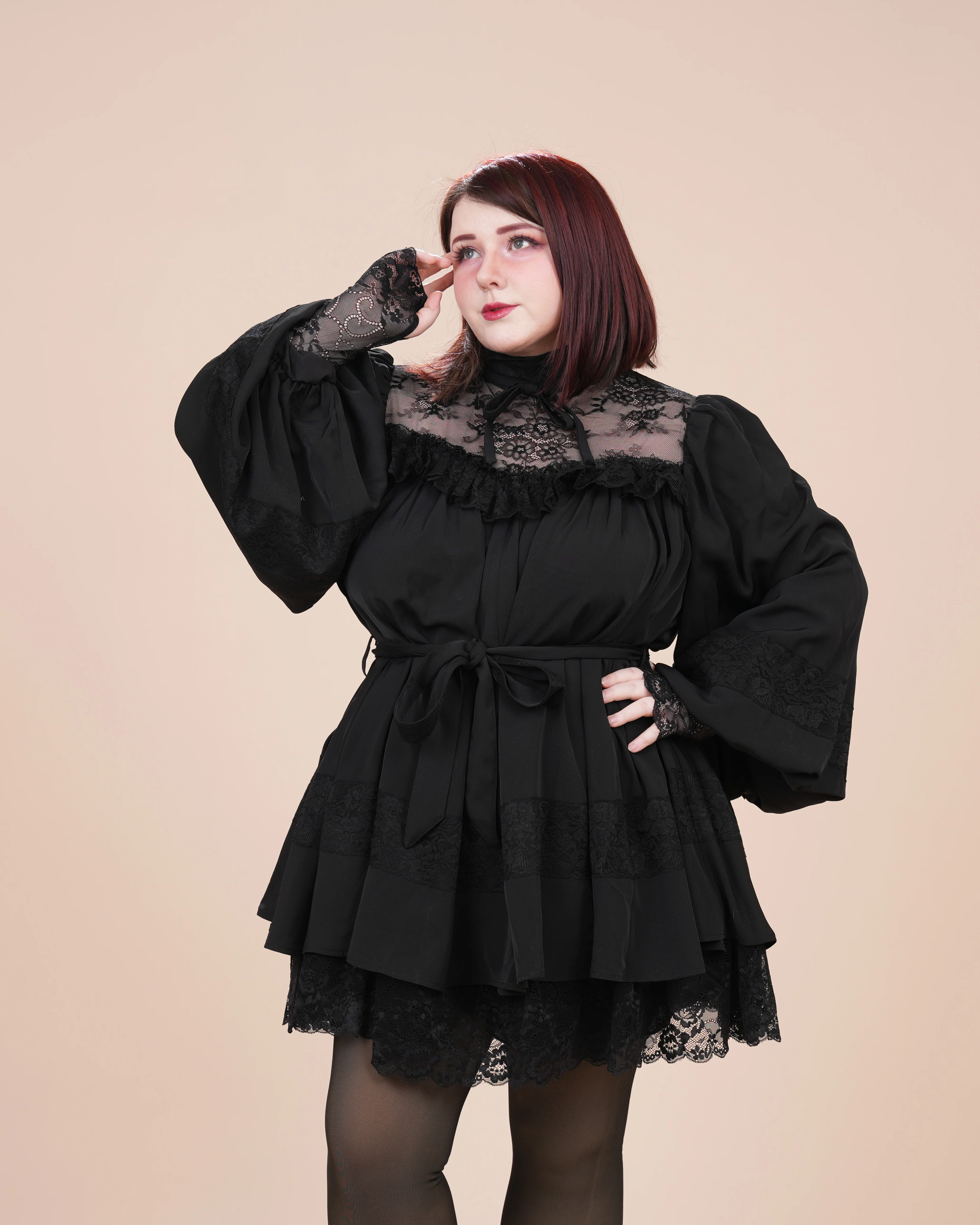 Goth Babydoll Dress (Pre-Order CLOSED) - Image 10