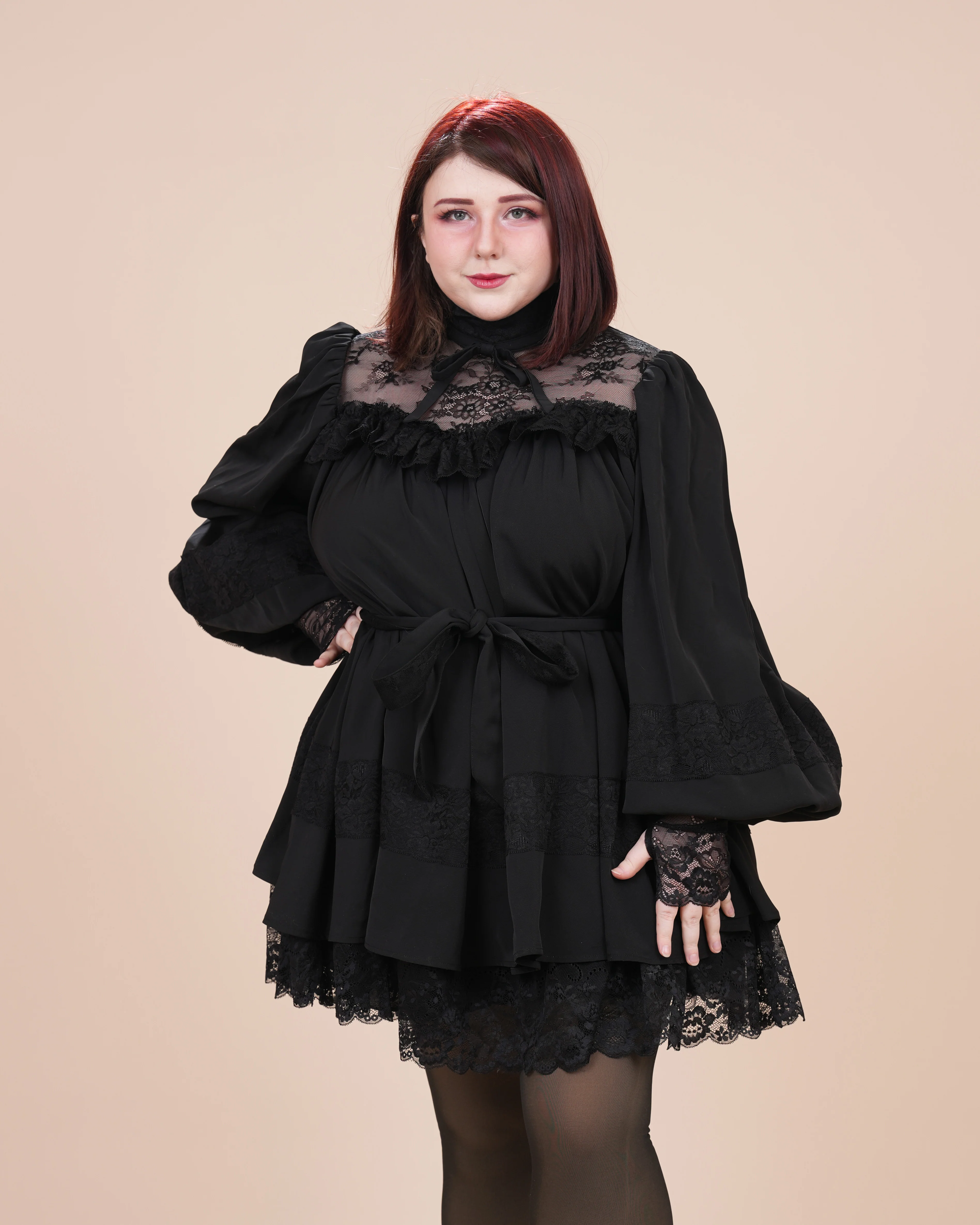 Goth Babydoll Dress (Pre-Order CLOSED) - Image 4