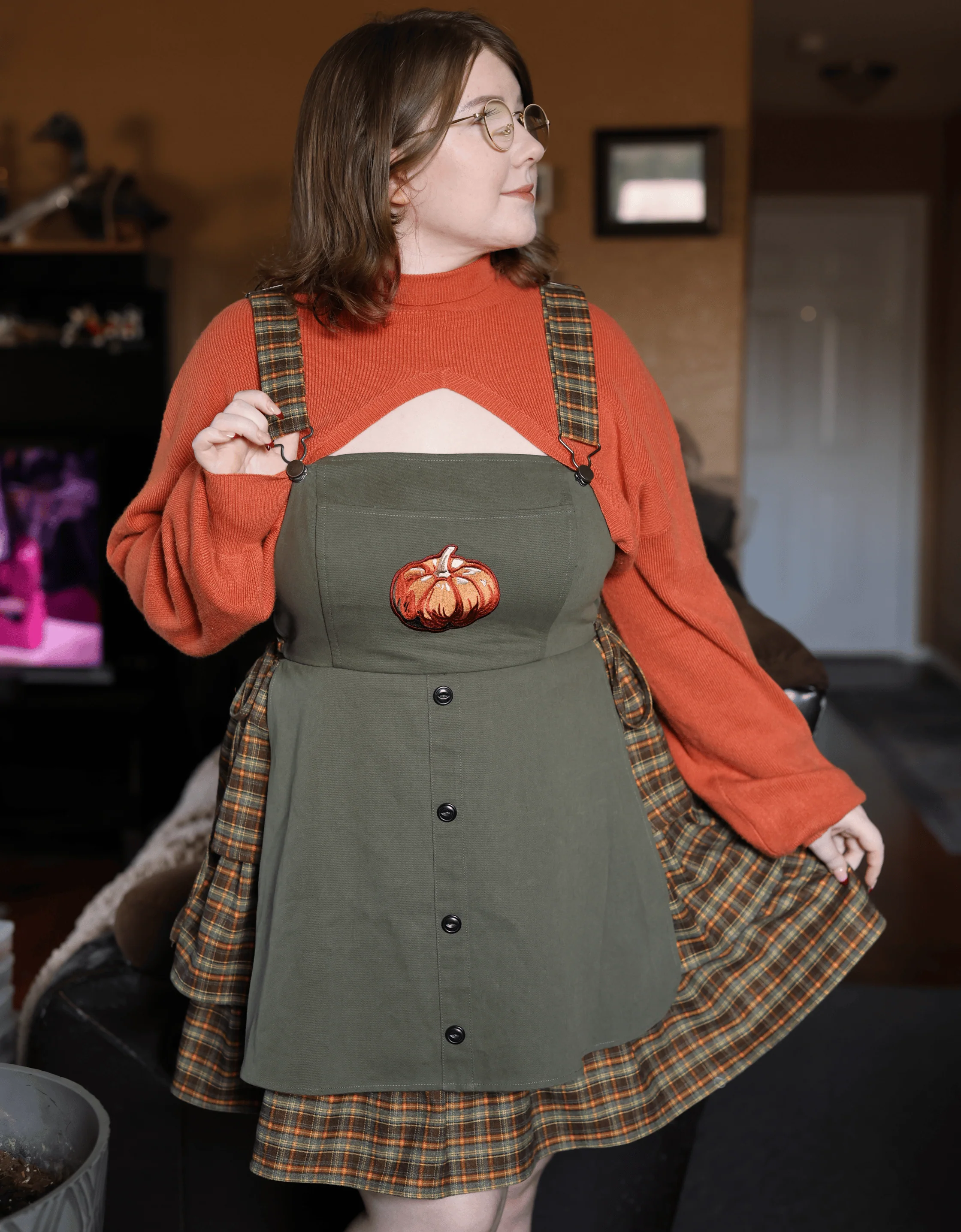 Pumpkin Patch Pinafore - Image 18