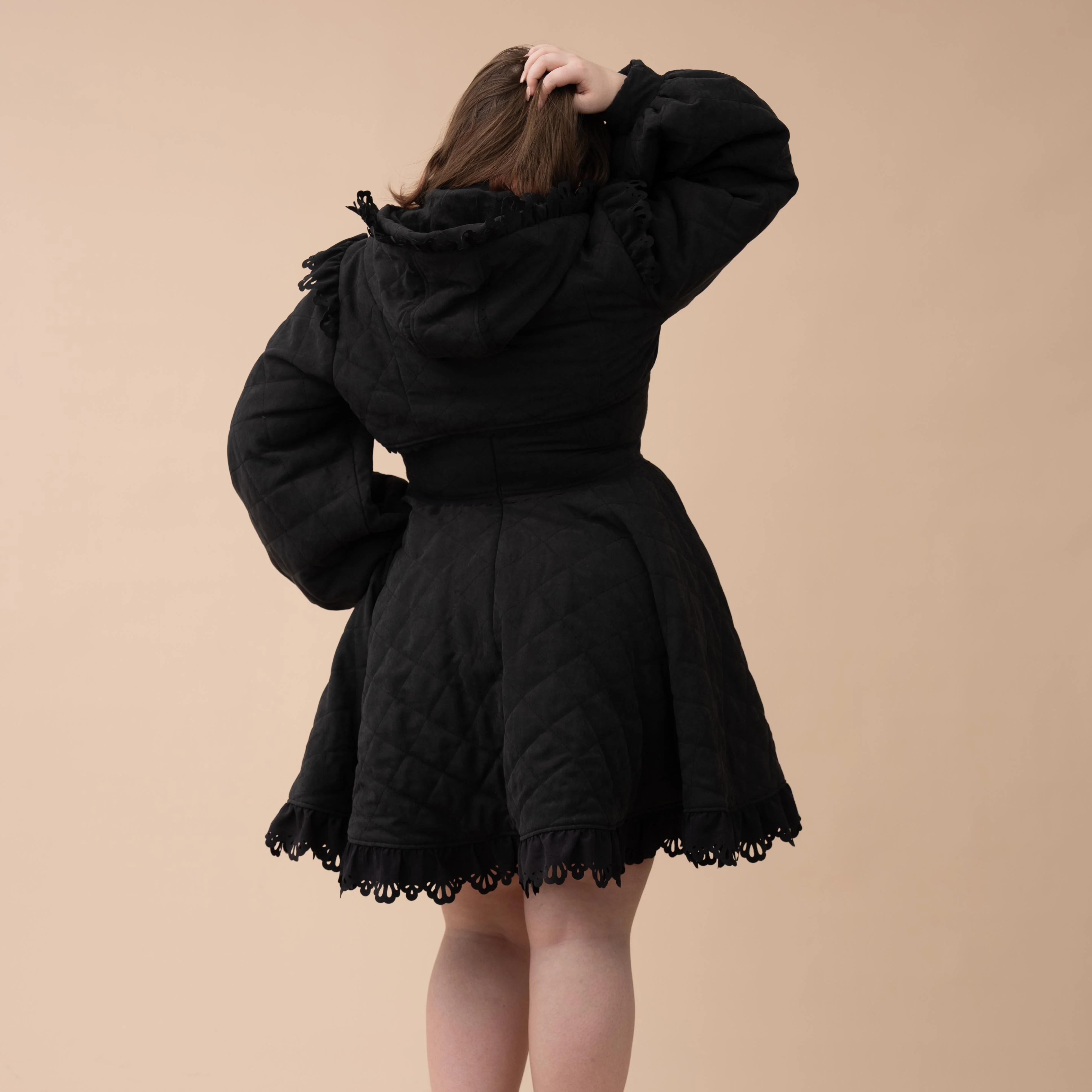 Quilted Jacket Dress - Image 11