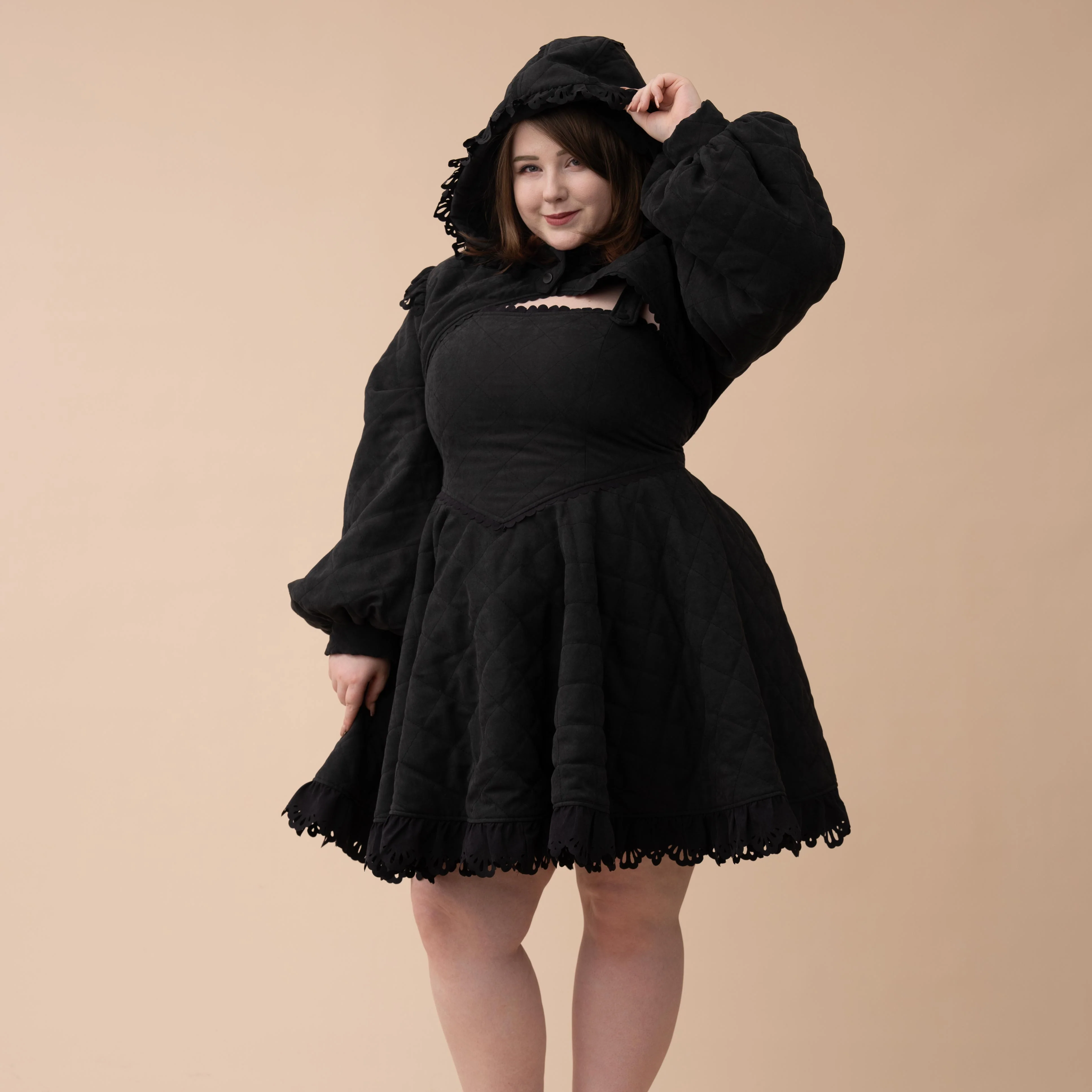 Quilted Jacket Dress - Image 16
