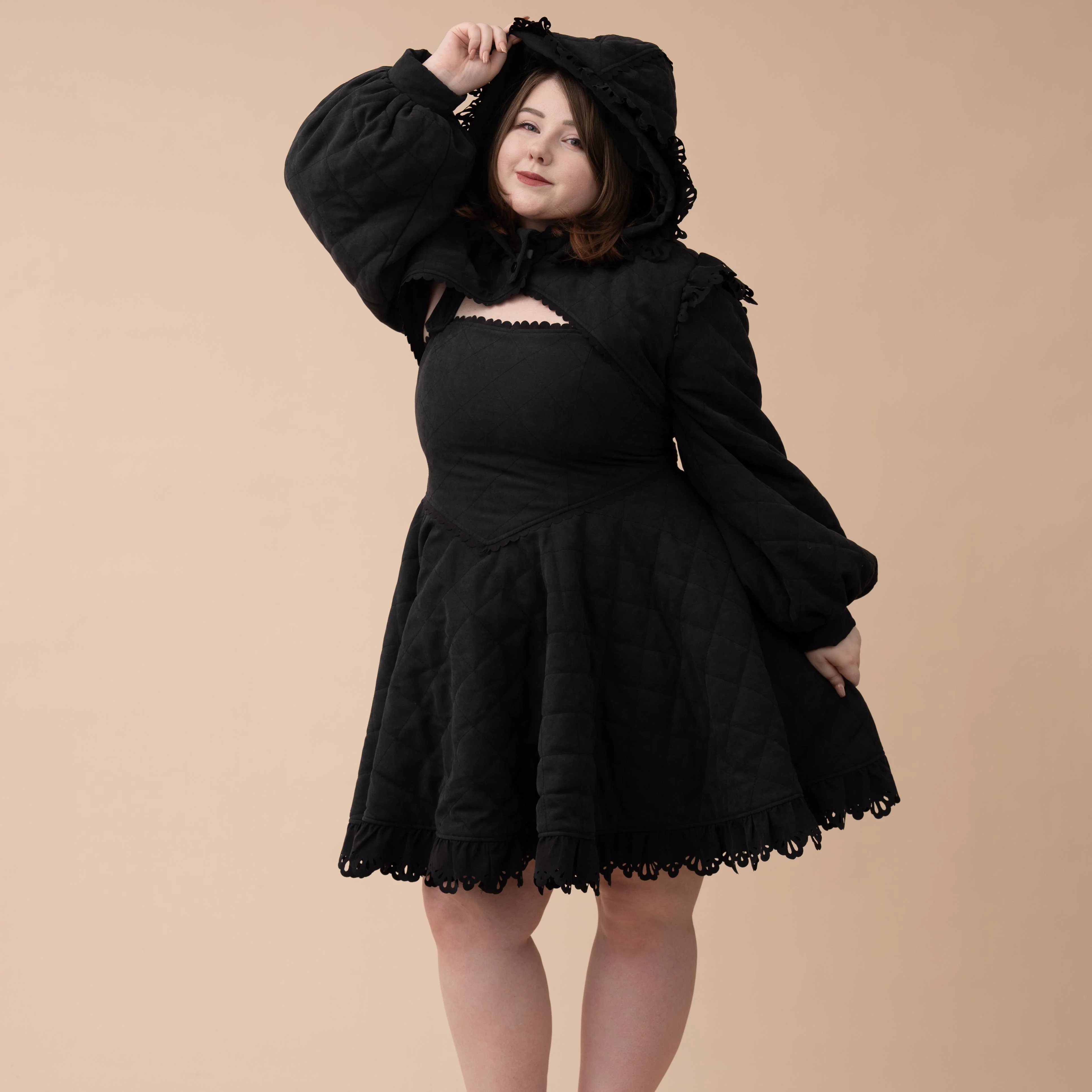 Quilted Jacket Dress - Image 17