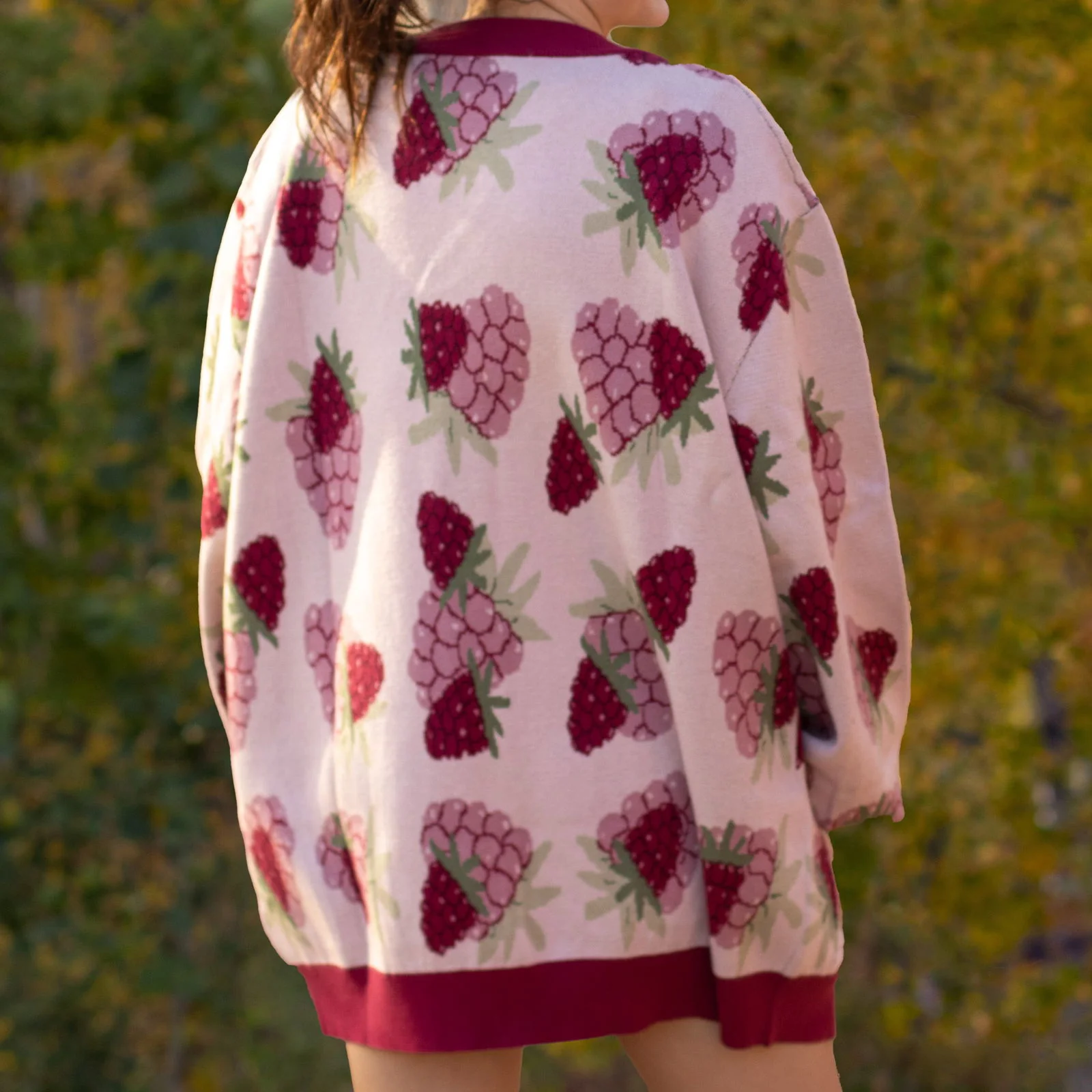 Raspberry Cardigan - Image 10