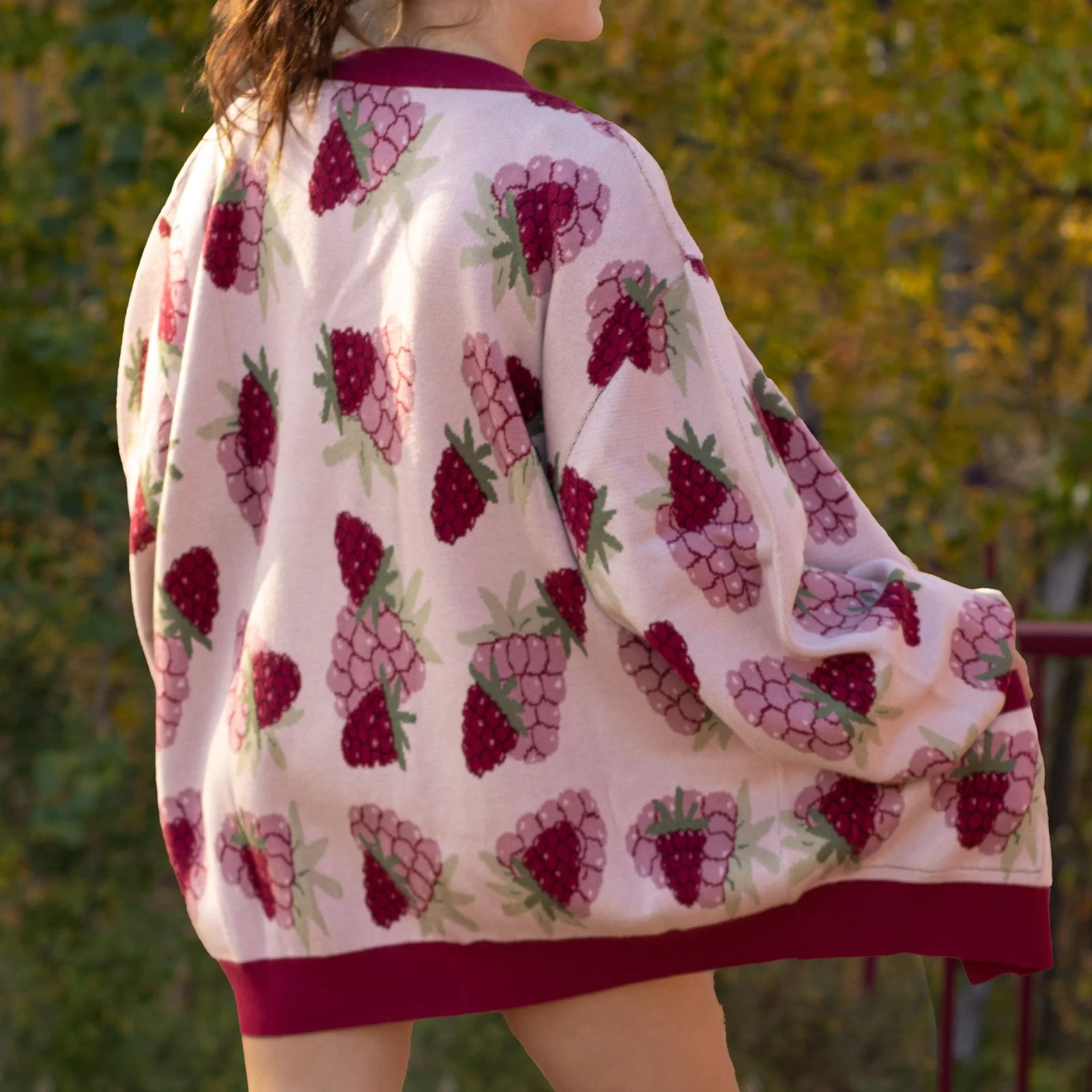 Raspberry Cardigan - Image 11