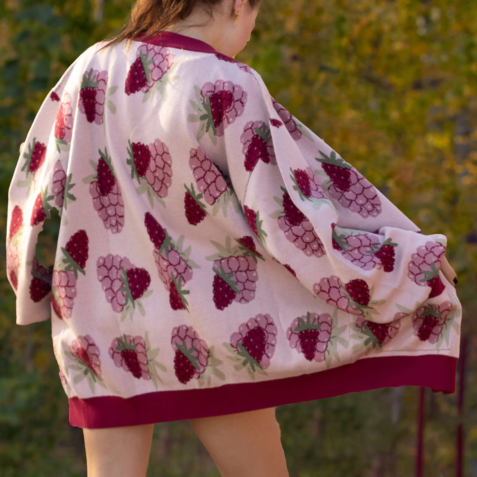Raspberry Cardigan - Image 12