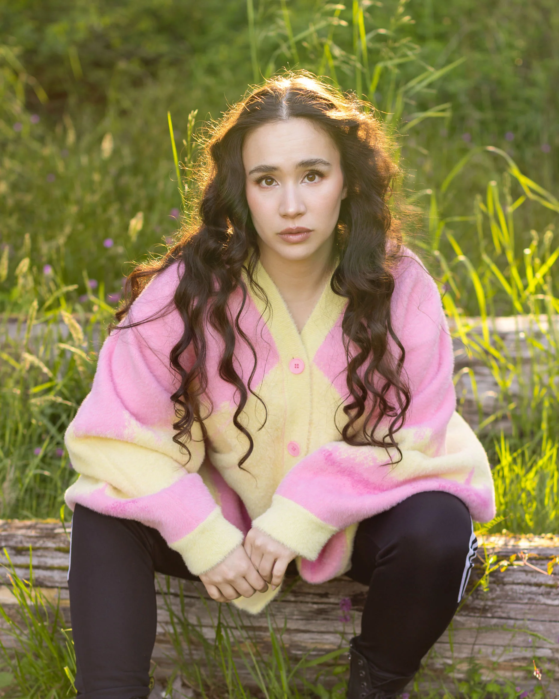 Rosy Maple Moth Cardigan - Image 5
