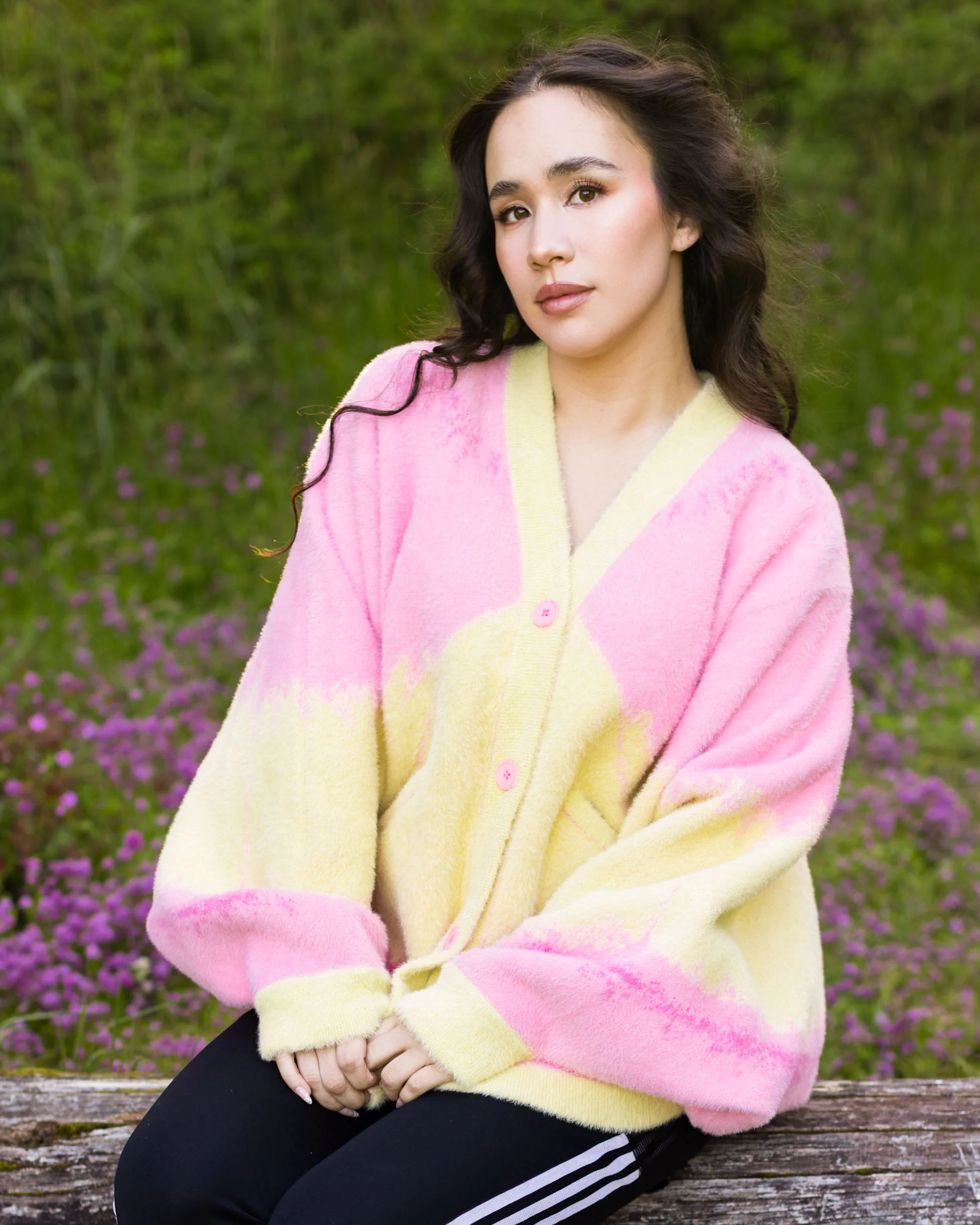 Rosy Maple Moth Cardigan - Image 8