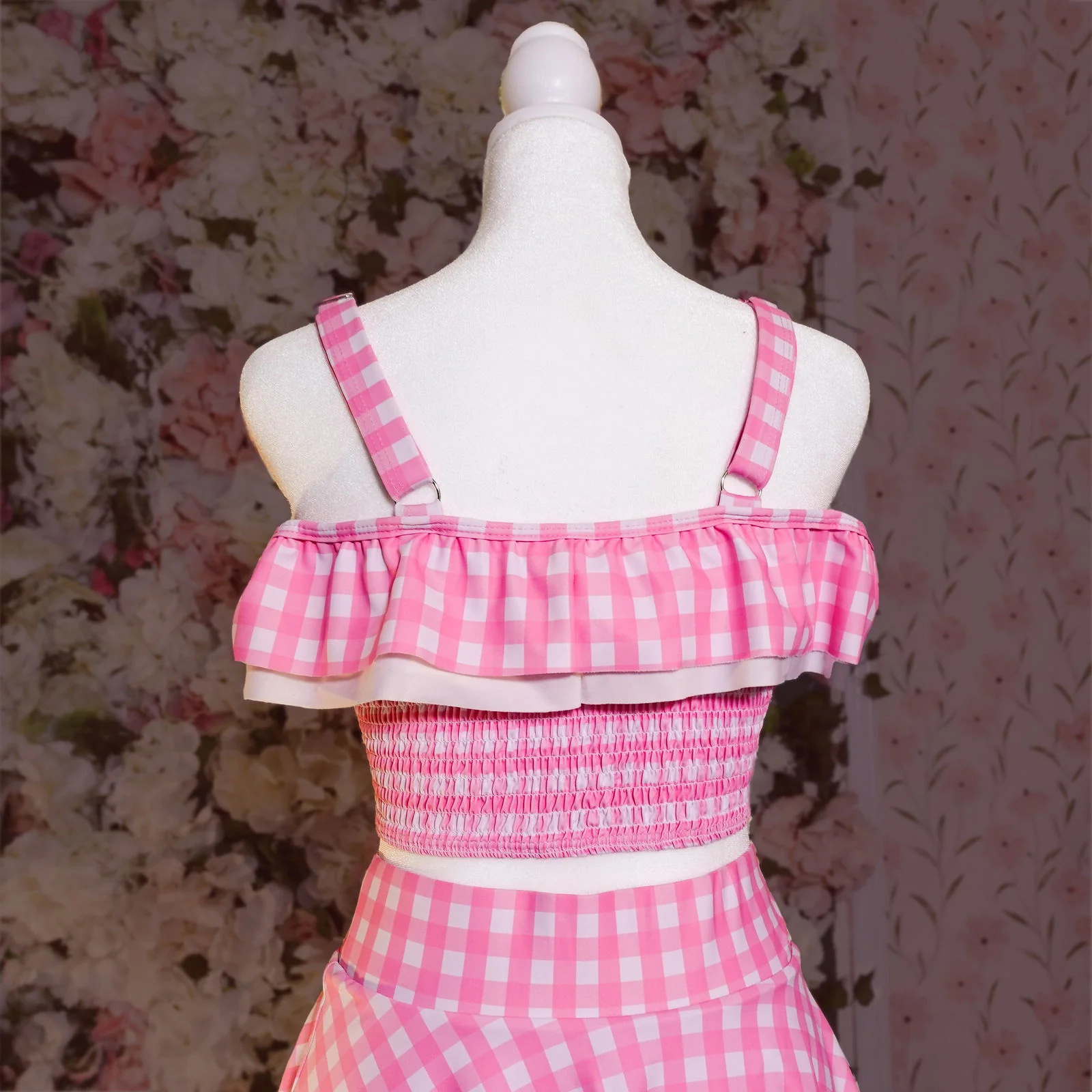 Shibuya's Pink Gingham Bikini [TOP & BOTTOMS SOLD SEPARATELY] - Image 6