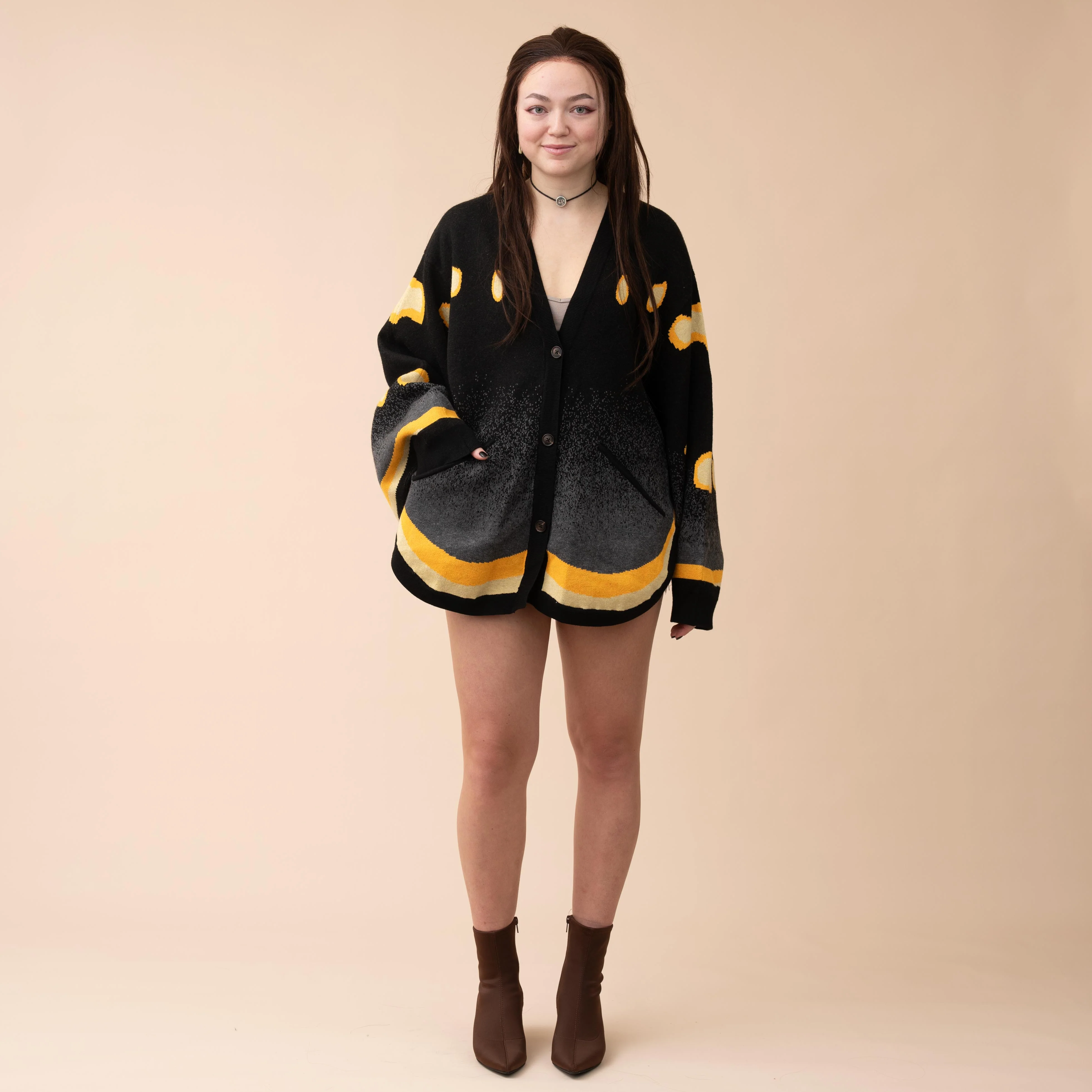 Smoky Emperor Moth Cardigan (Restocking July 20th, 2026) - Image 6