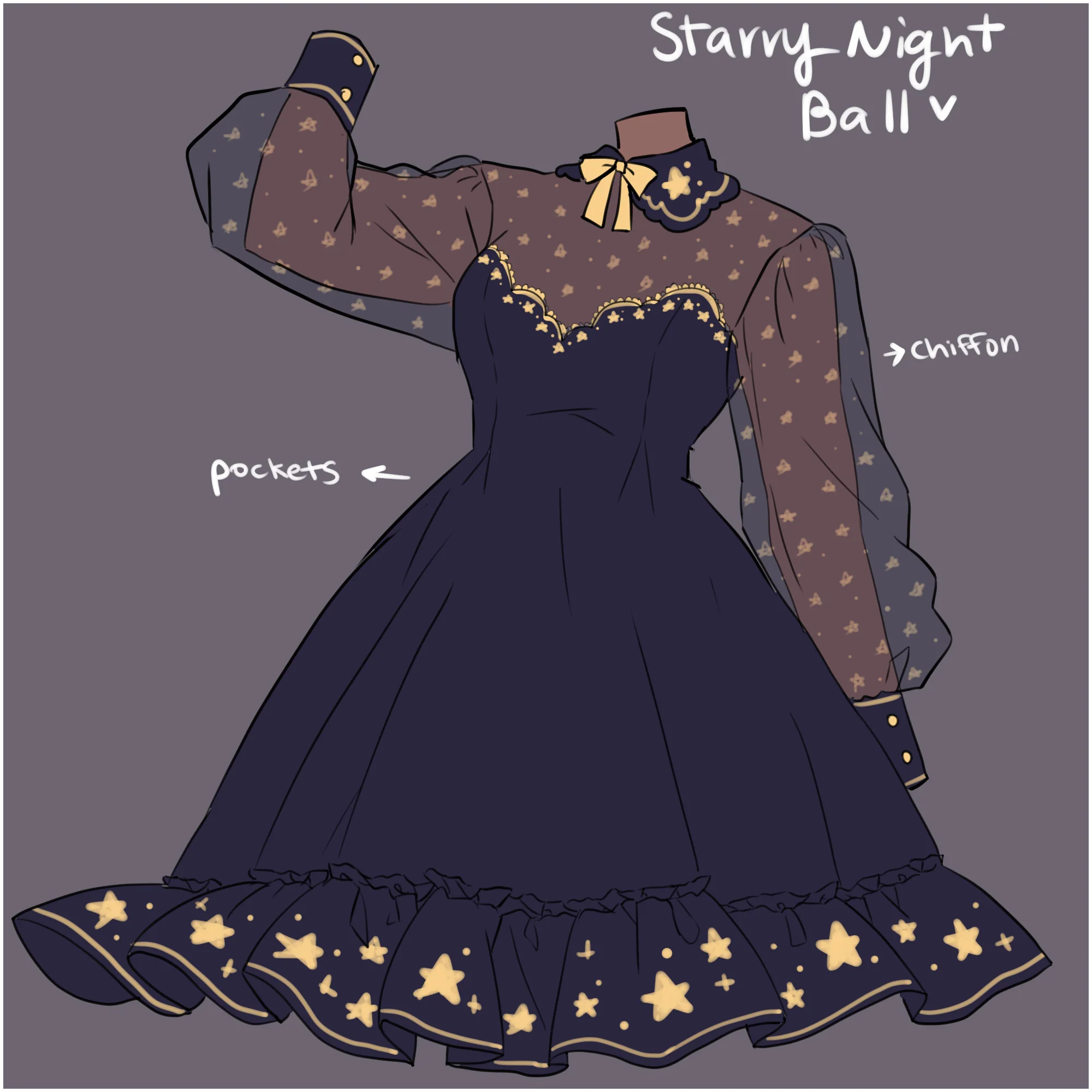 Stardust Dance Dress - Image 4