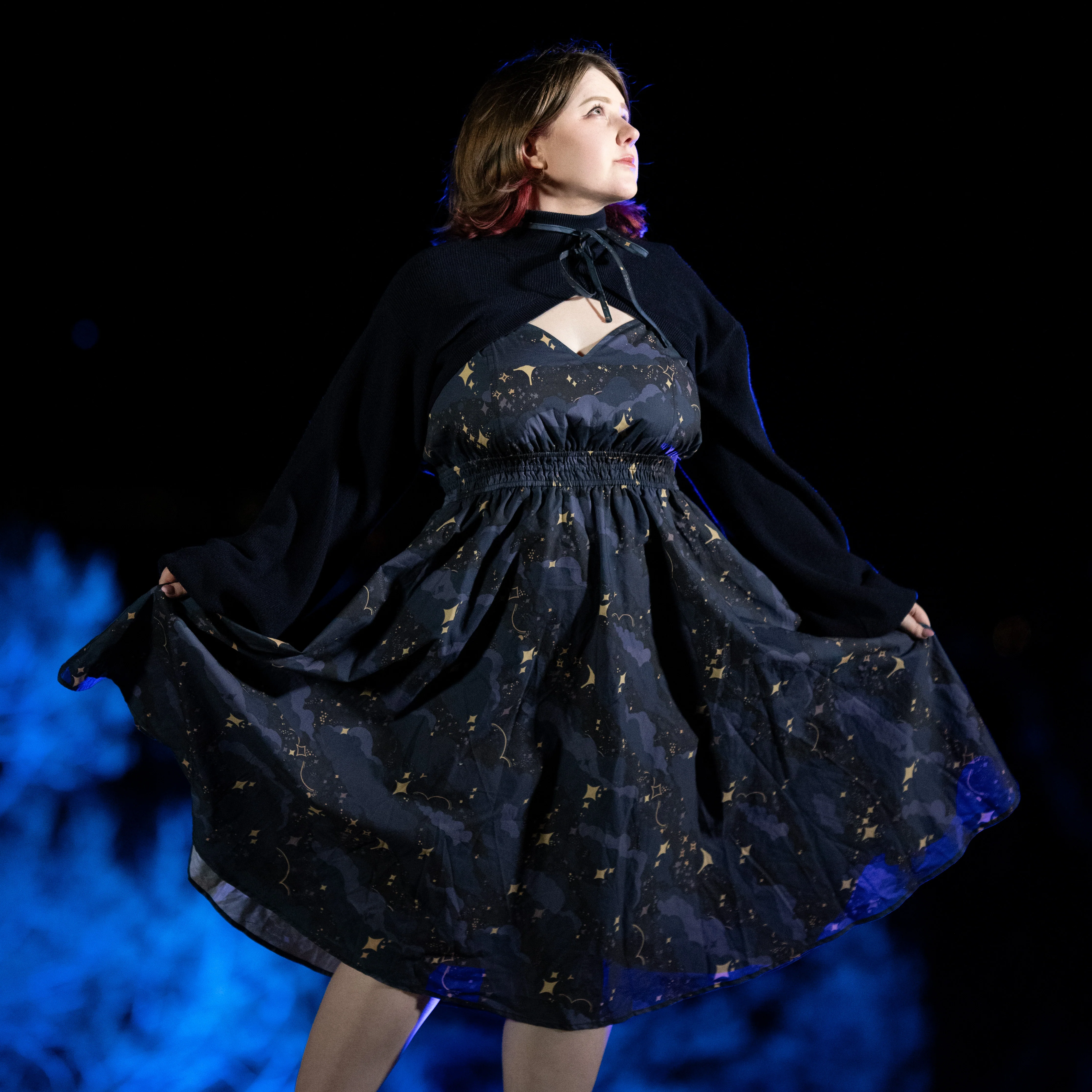 Stardust Strapped Dress - Image 4