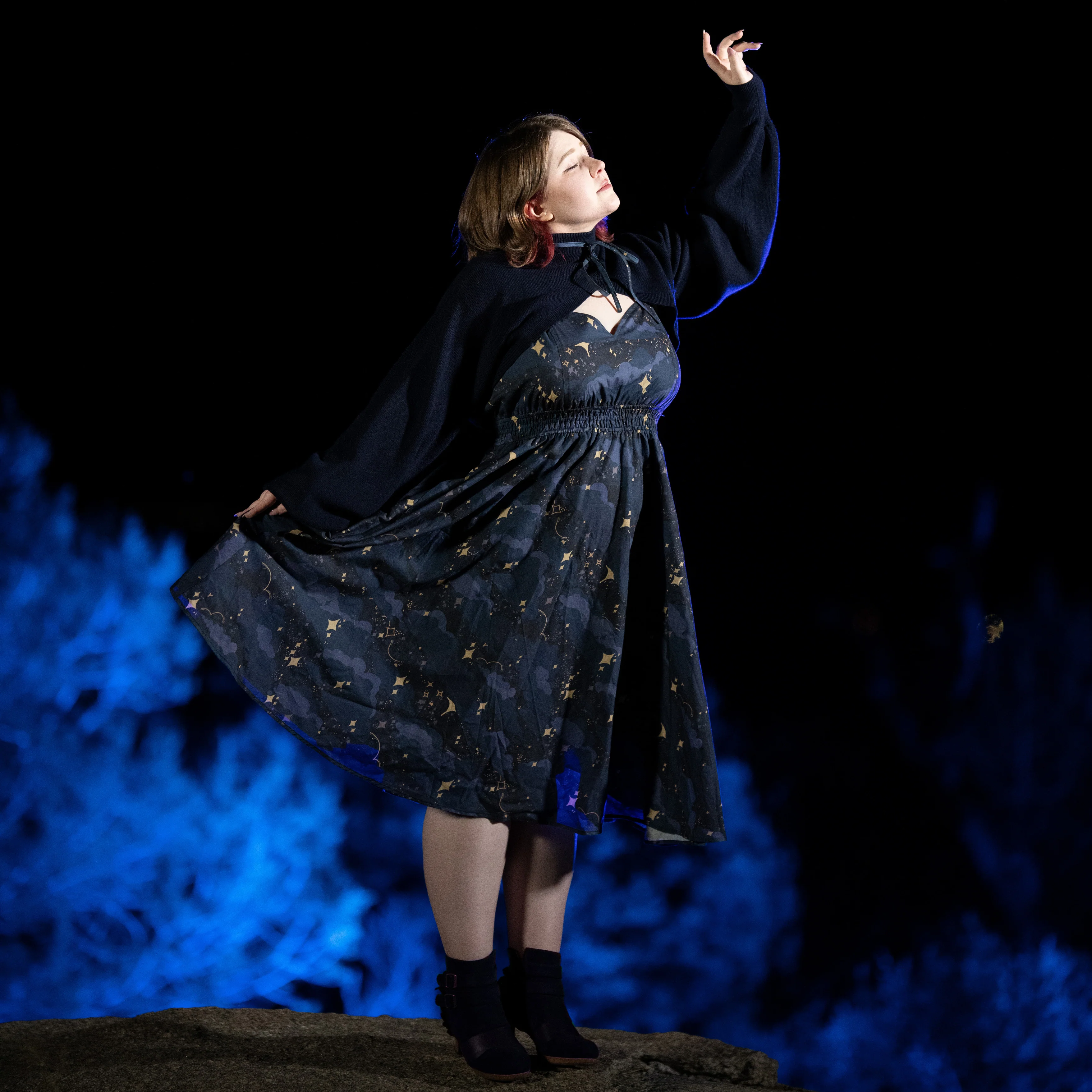 Stardust Strapped Dress - Image 7