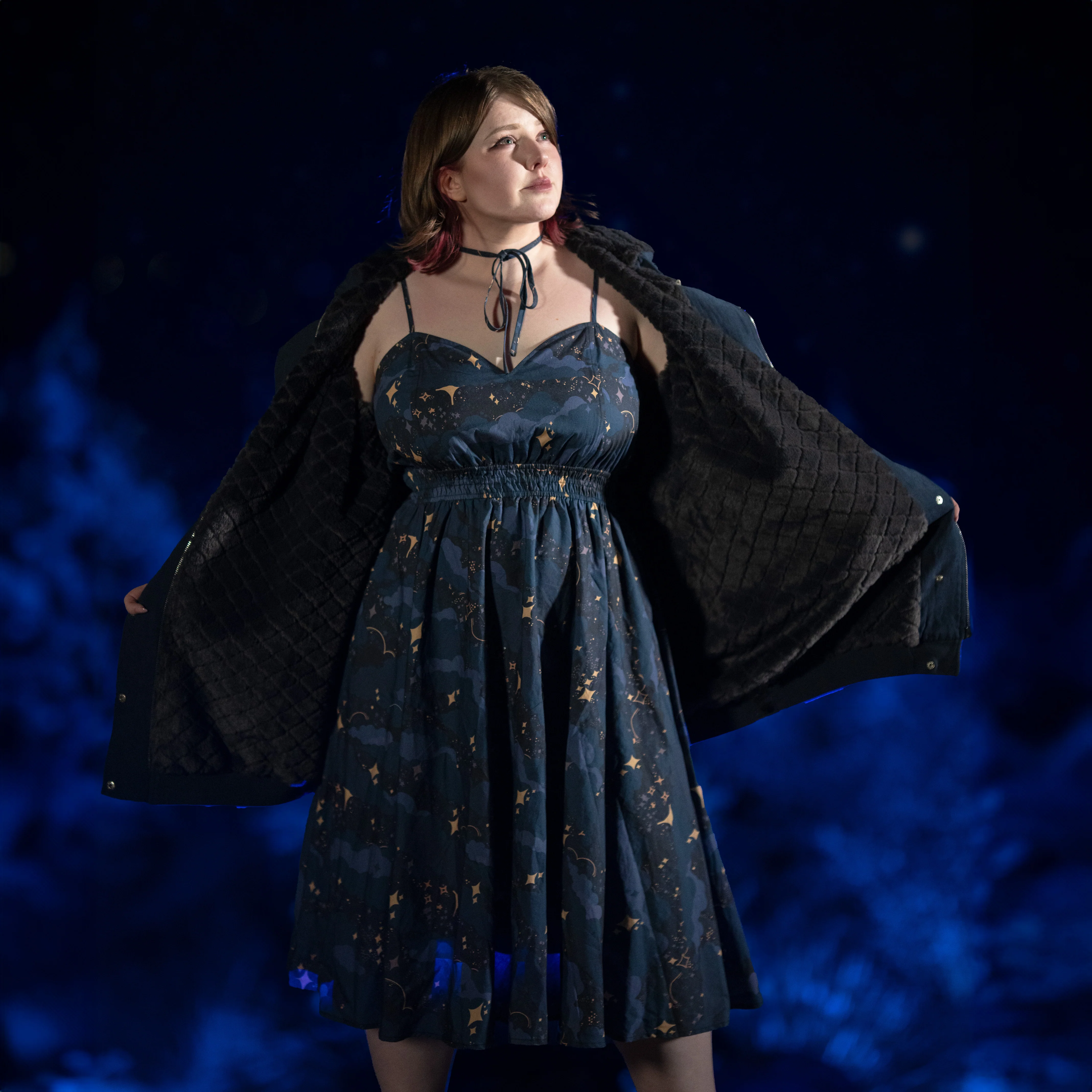 Stardust Strapped Dress - Image 3