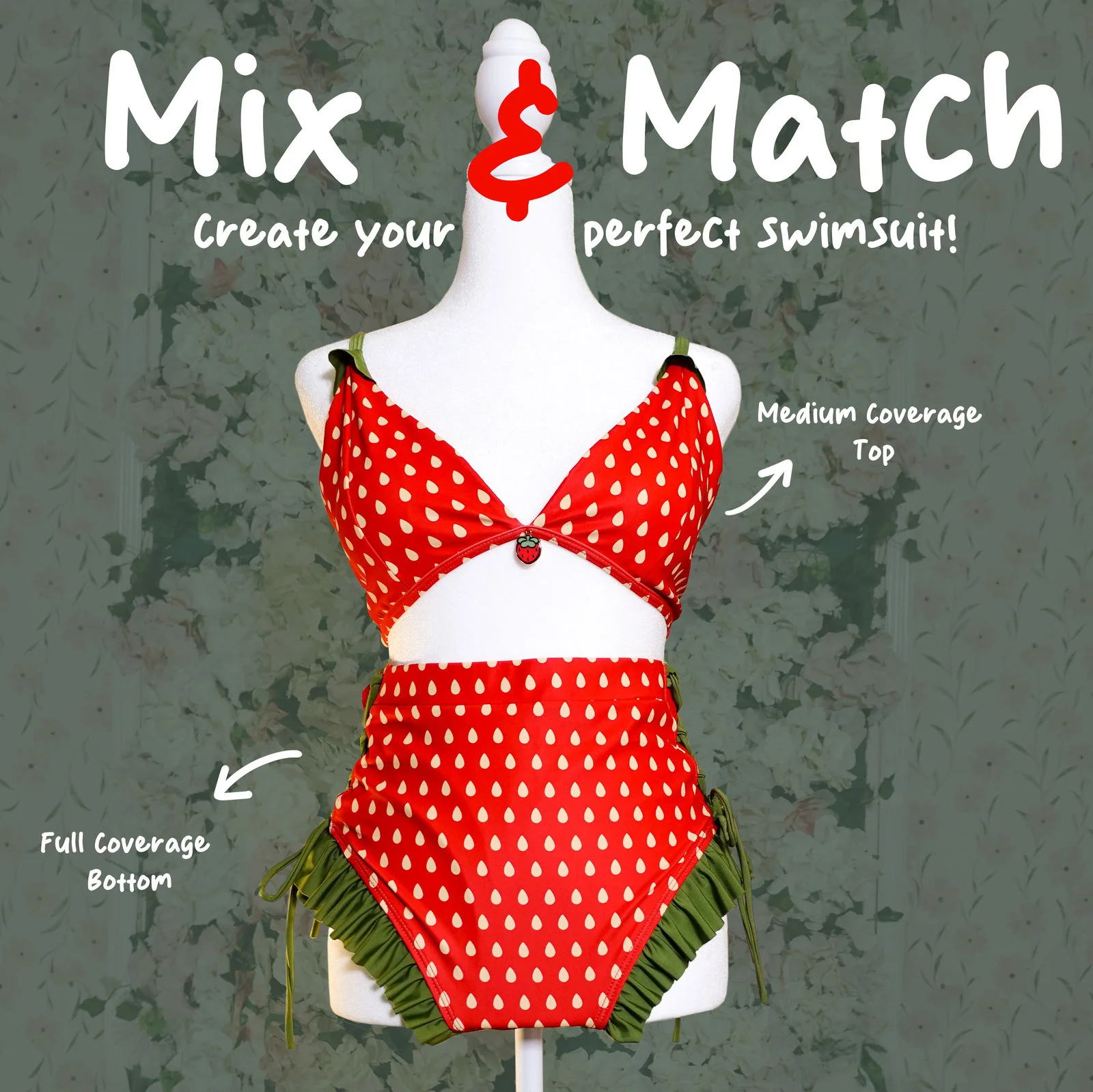 Strawberry Bikini (Full Coverage) - Image 3