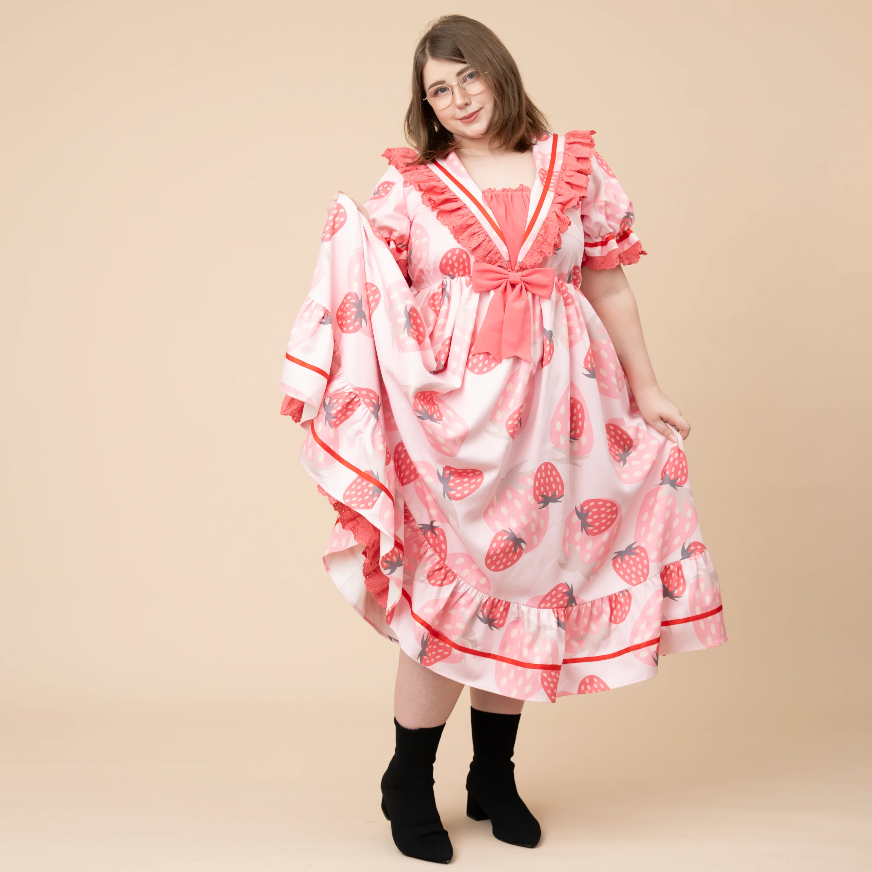 Strawberry Cottage Dress - Image 10