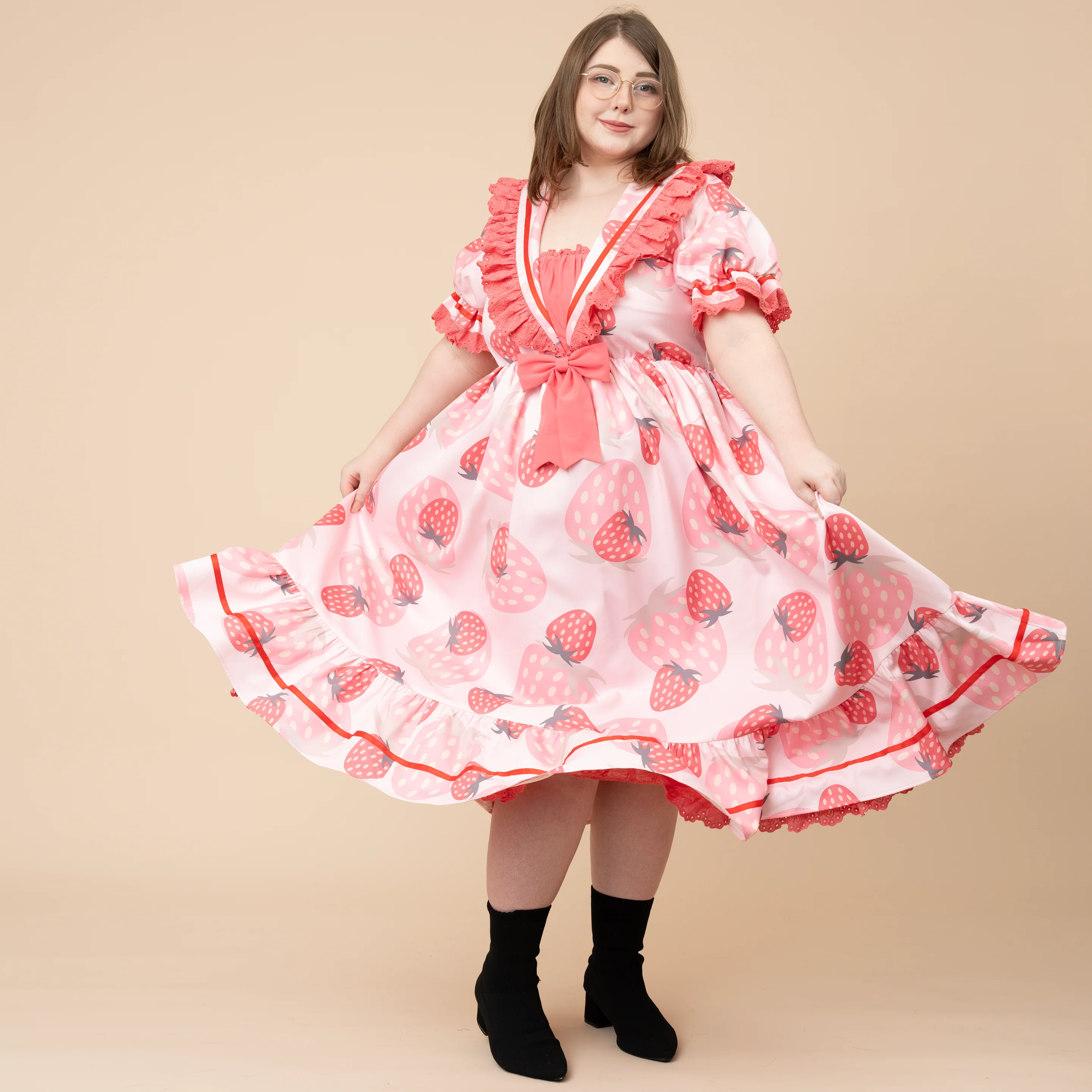 Strawberry Cottage Dress - Image 11
