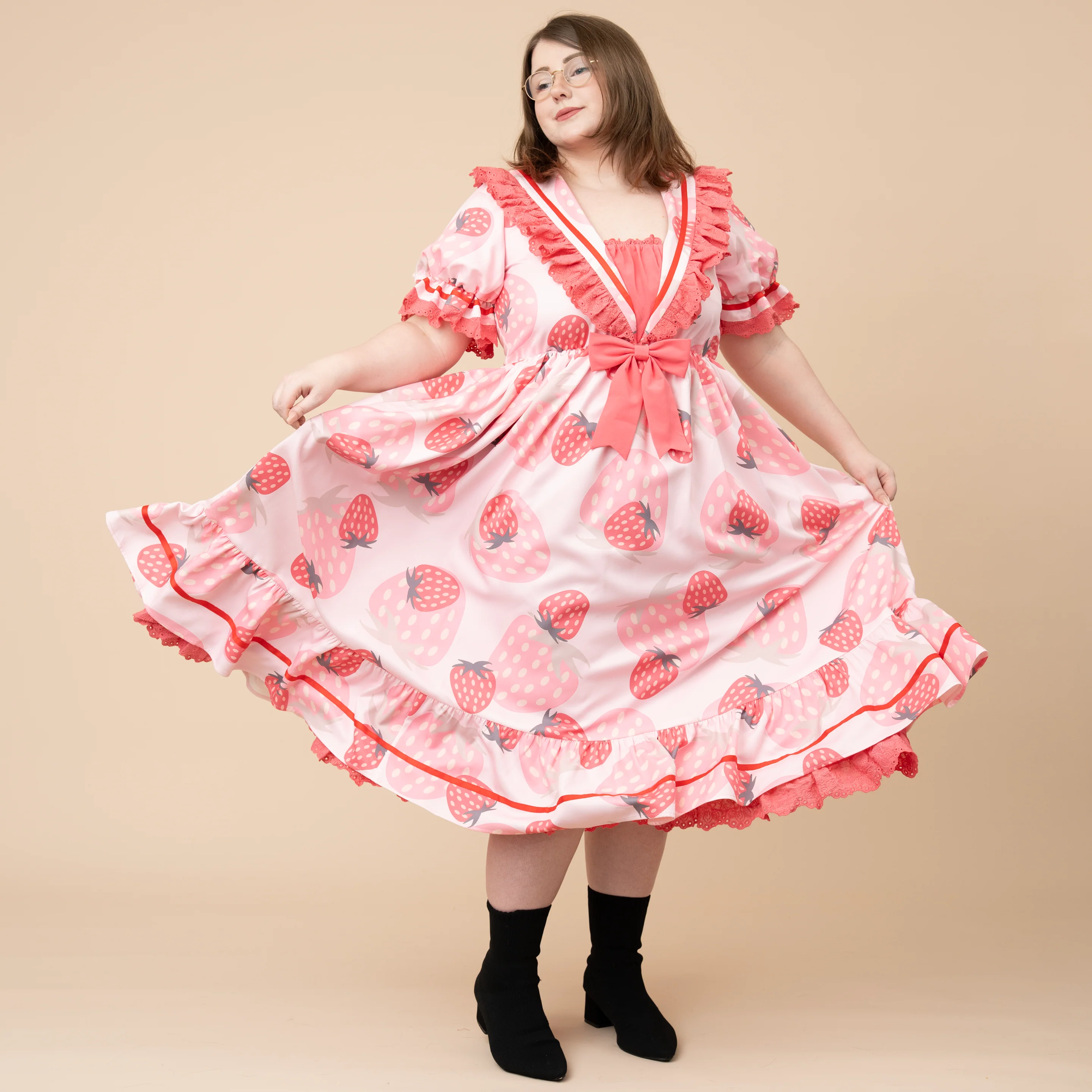 Strawberry Cottage Dress - Image 12