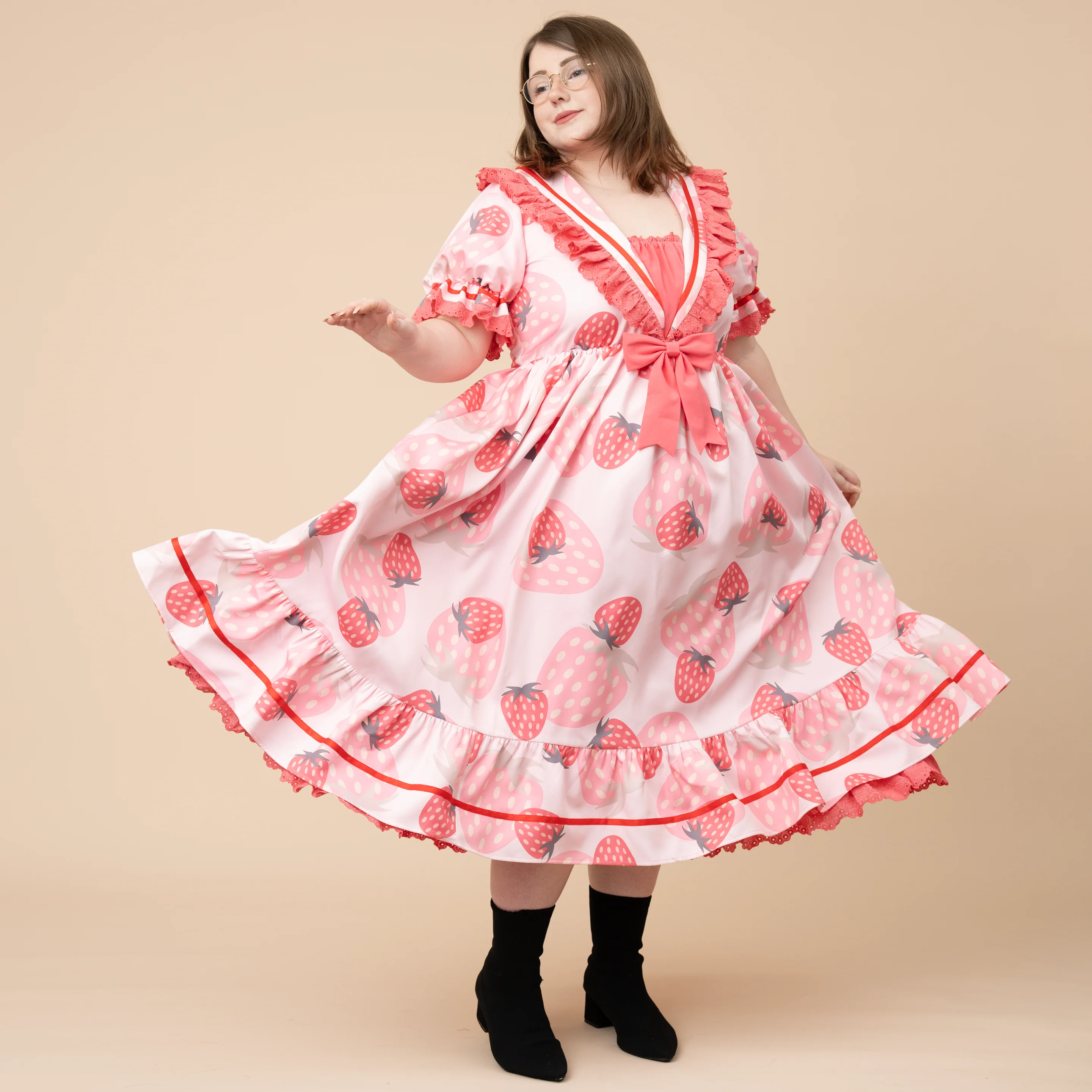 Strawberry Cottage Dress - Image 13