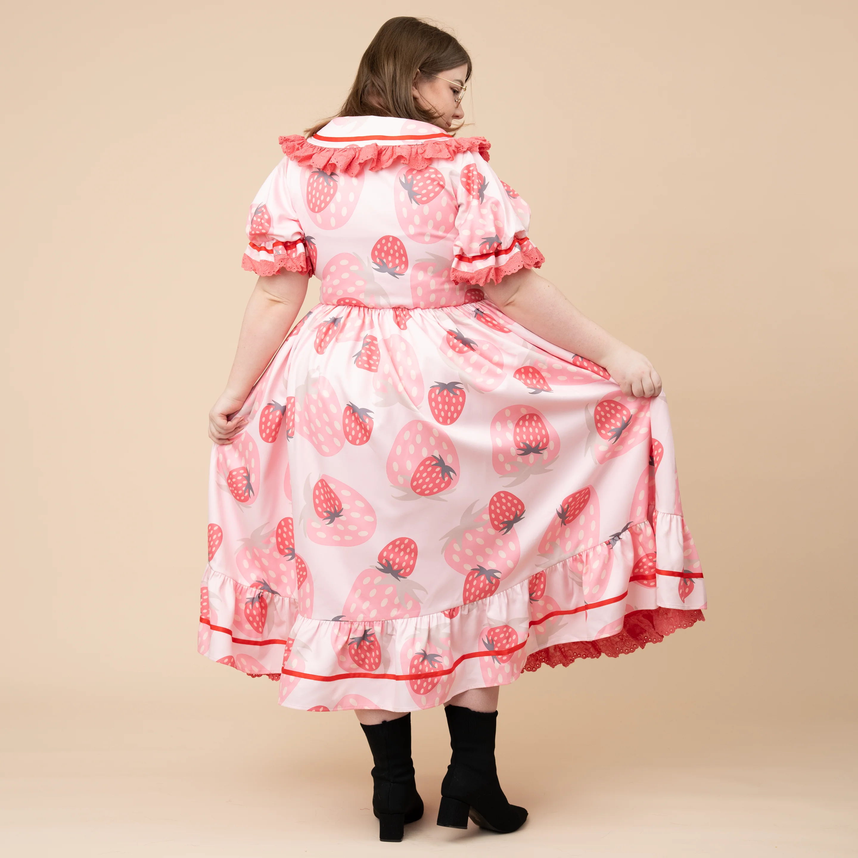 Strawberry Cottage Dress - Image 14