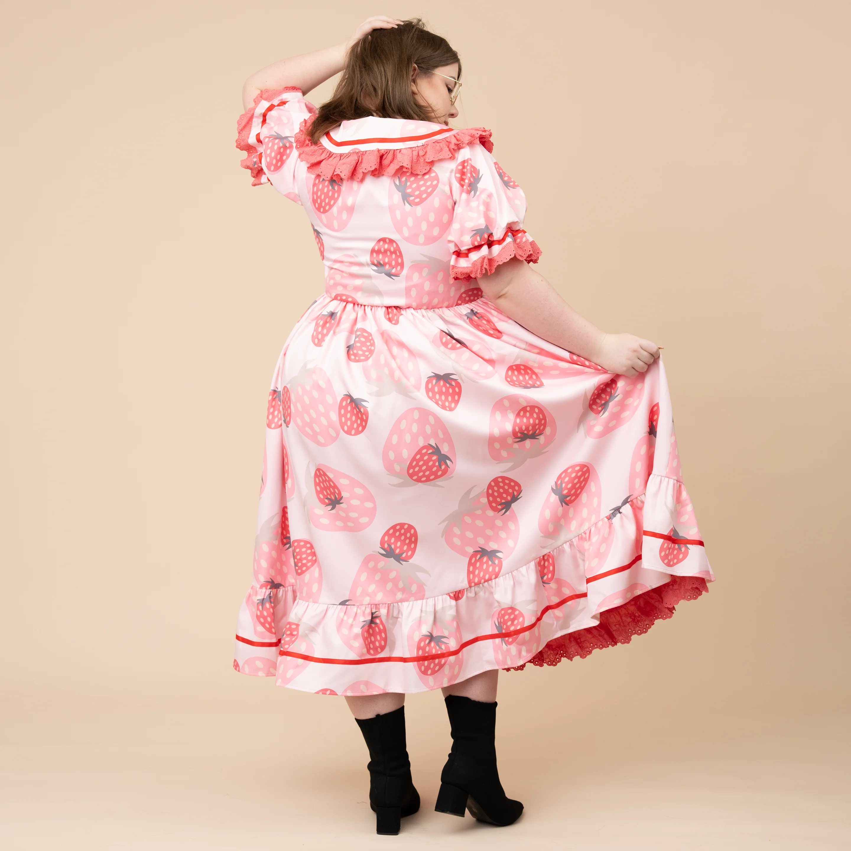 Strawberry Cottage Dress - Image 15