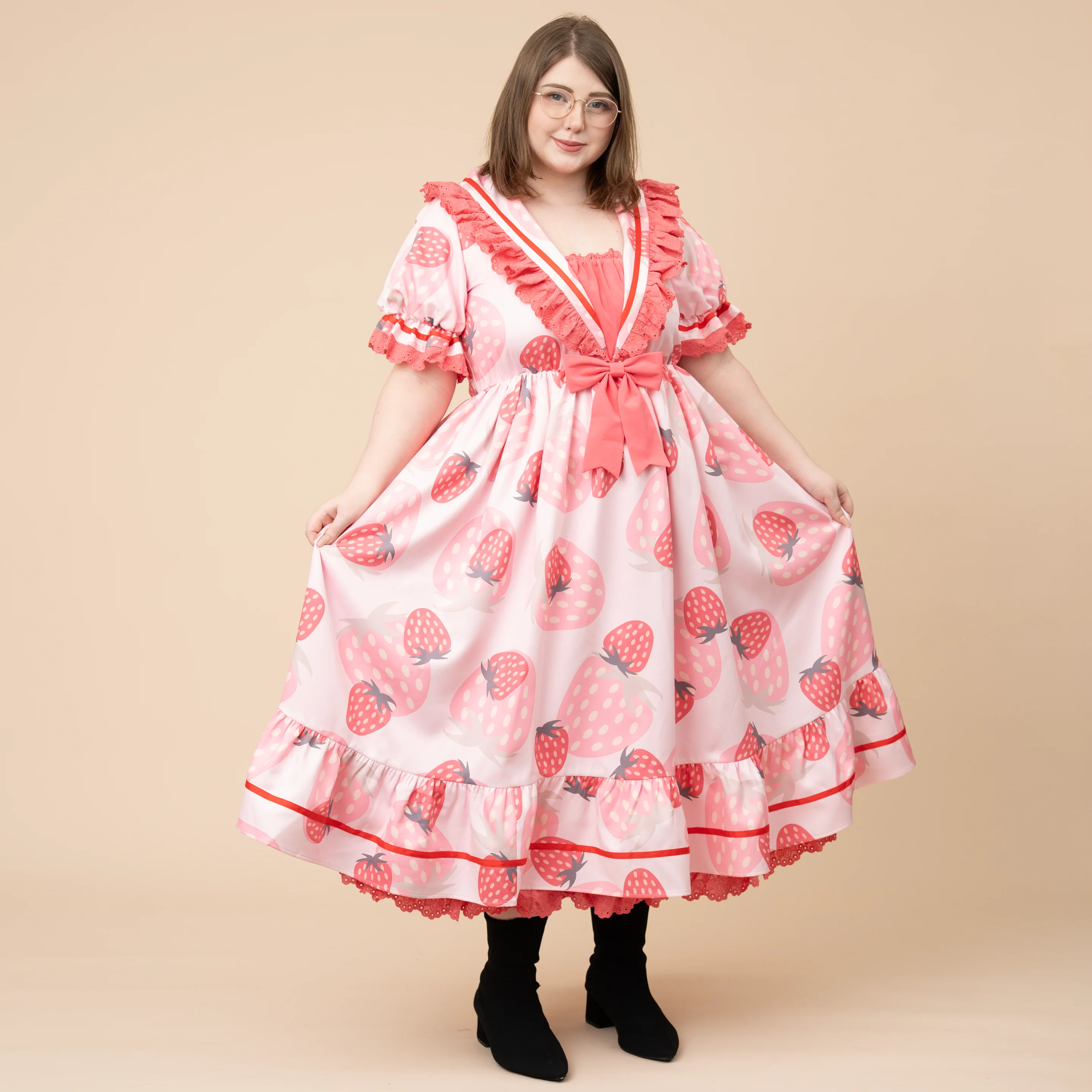 Strawberry Cottage Dress - Image 2