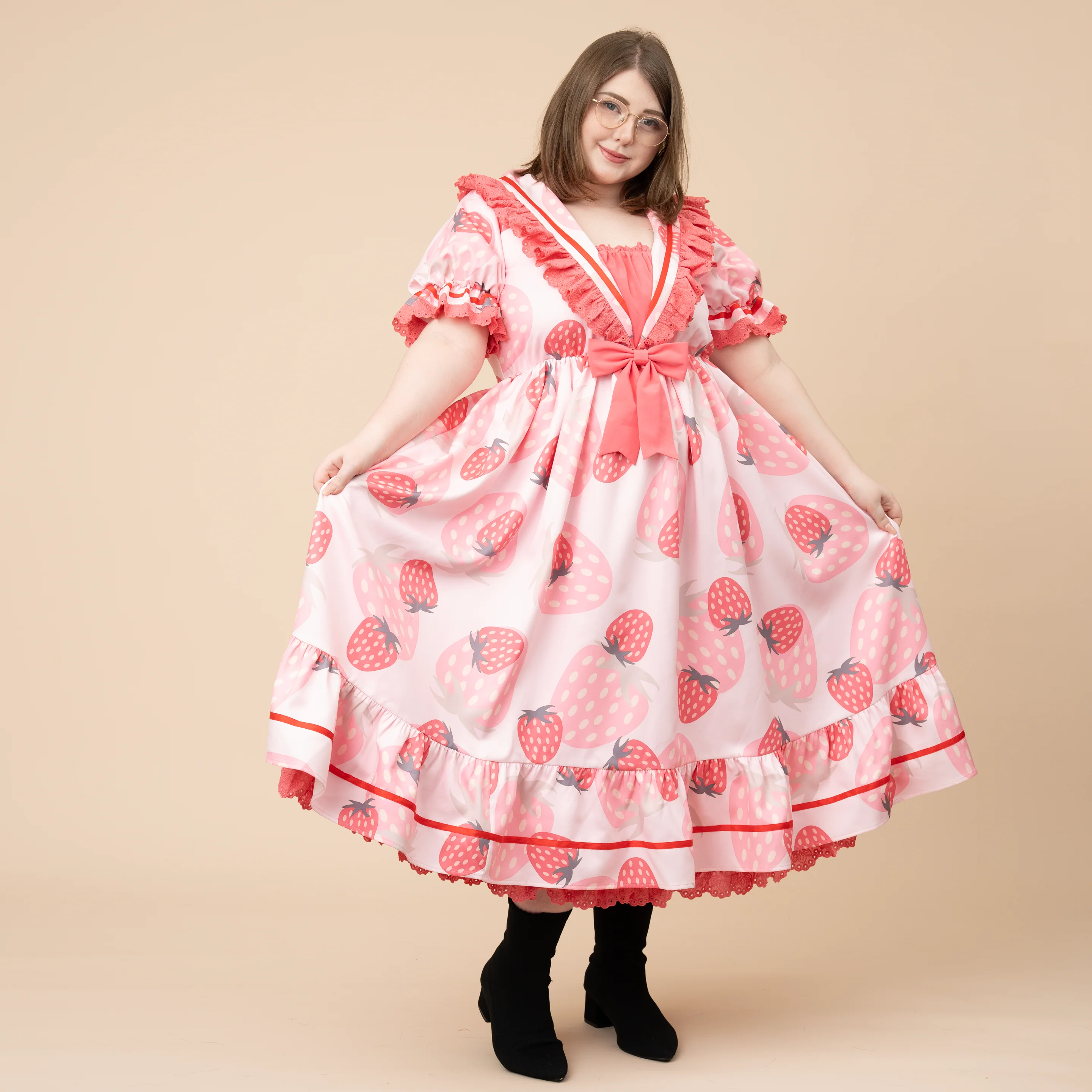 Strawberry Cottage Dress - Image 8