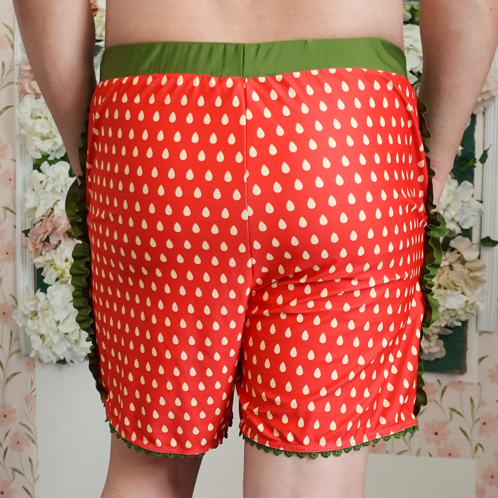 Strawberry Swim Trunks - Image 3