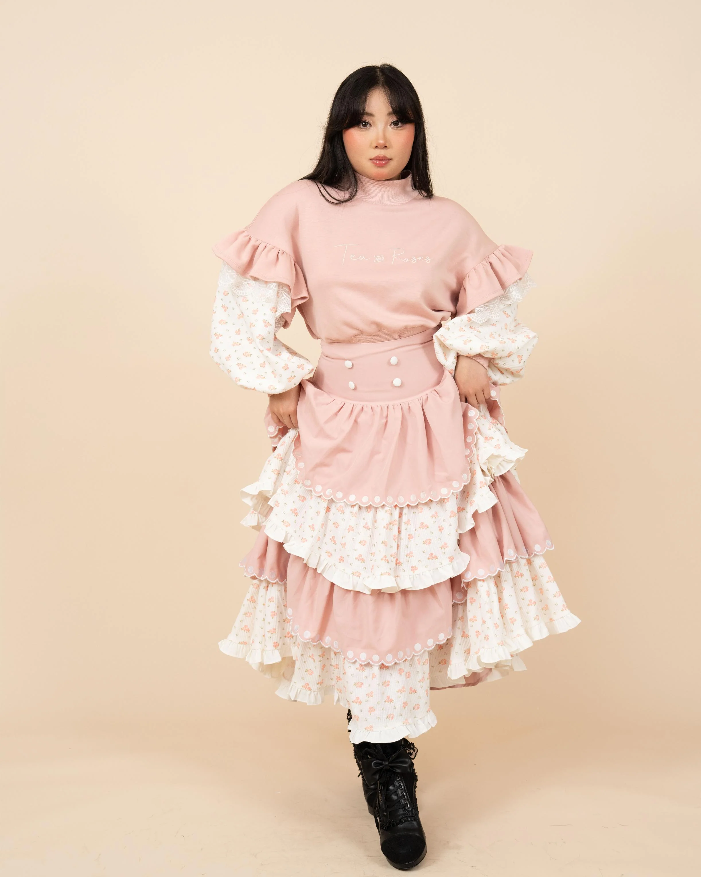 Tea & Roses Layered Skirt - Image 7
