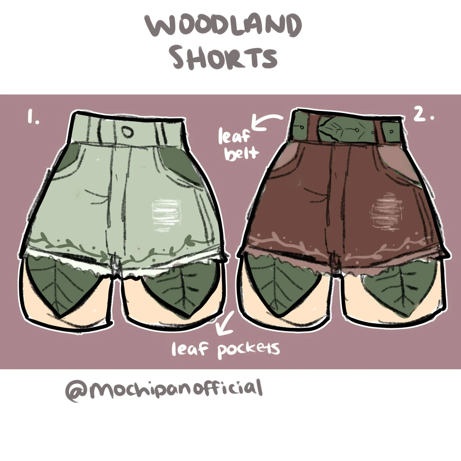 Woodland Shorts (Pre-Order CLOSED) (ESD: June 26th - July 5th, 2026) - Image 8